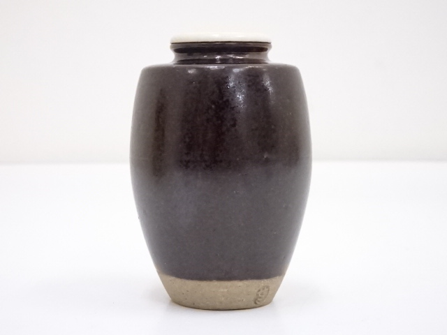 道具 ] - 道具 膳所焼 肩衝茶入 □z | ネットショップ圭 netshop Kei